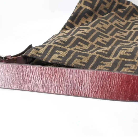 Fendi Buckle Strap Hobo Zucca Canvas Small - Picture 15 of 16